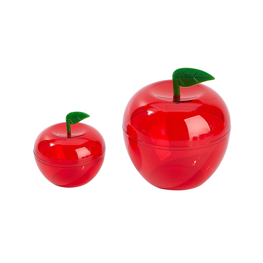 Red Apple Christmas Ornament & Gift Box for Wedding Chocolates and Candy Storage