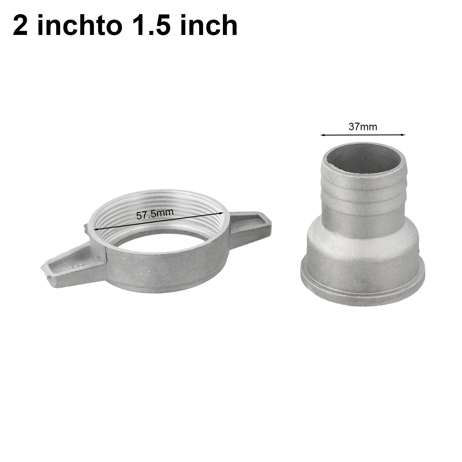 

Aluminum Water Pump Fitting with Rubber Gasket for Enhanced Performance 2 inchto 1.5 inch