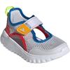 adidas Summerflex Fashionable Comfortable Non-Slip Durable Low-Top Sandals Kids Sandals Gray Red Blue IH8730
