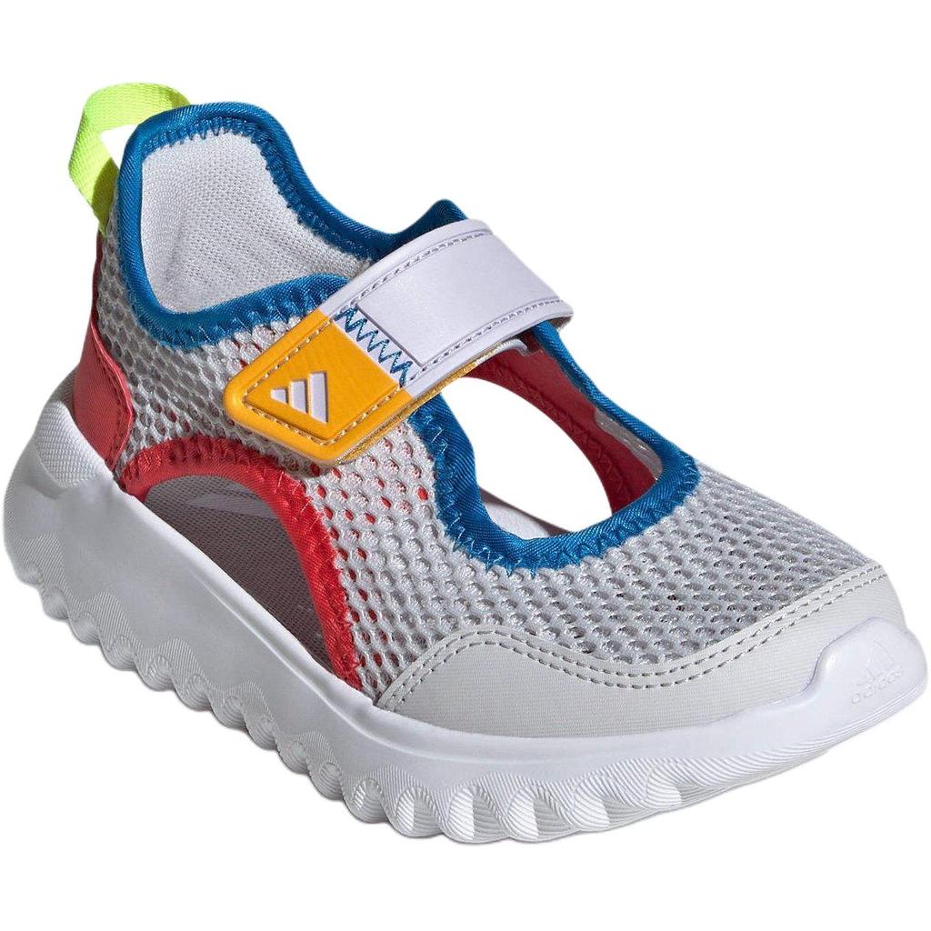 adidas Summerflex Fashionable Comfortable Non-Slip Durable Low-Top Sandals Kids Sandals Gray Red Blue IH8730