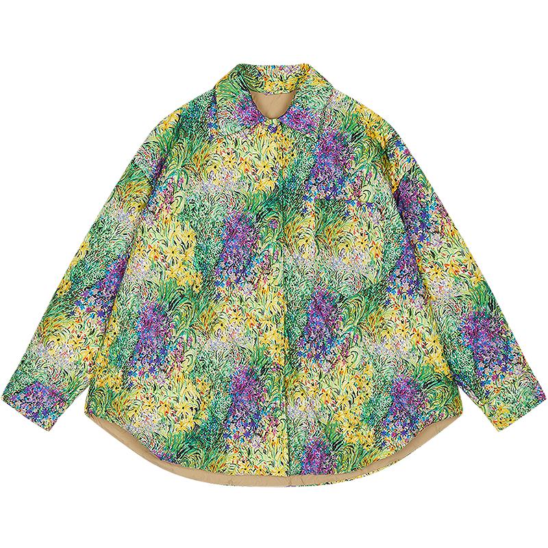 

JNBY 2025 Autumn Loose Lapel Padded Jacket M