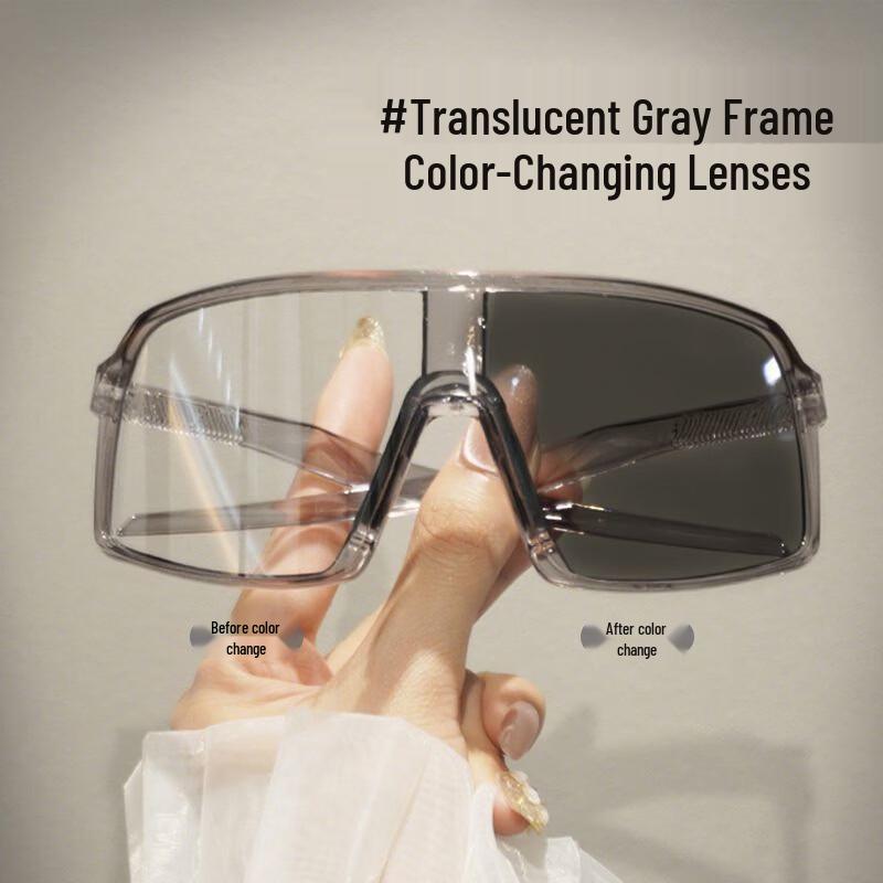 Smart Photochromic Cycling Goggles