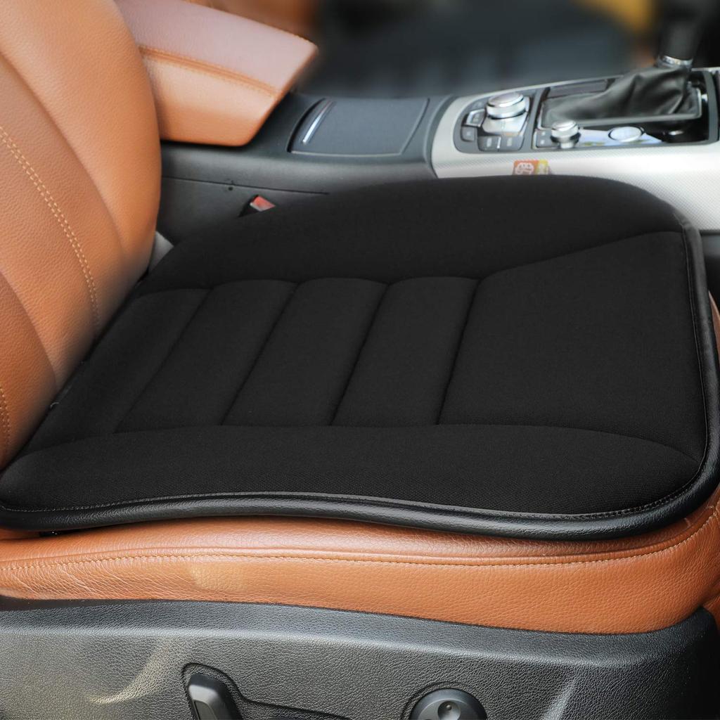 Newsty Seat Car Car Seat Ultra Pressure Driving Premium Cotton Cushion, Cushion, Cushion, Breathable, Dispersion, Cushion, (Black)