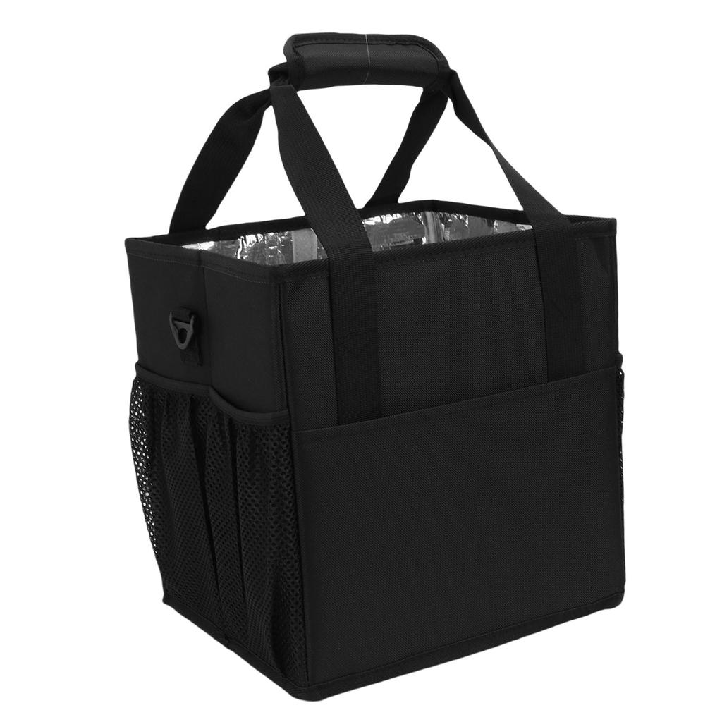 4 Cup Insulated Drink Carrier Dividers Portable Insulated Beverage Holder Bag for Daily Life Takeout Travel