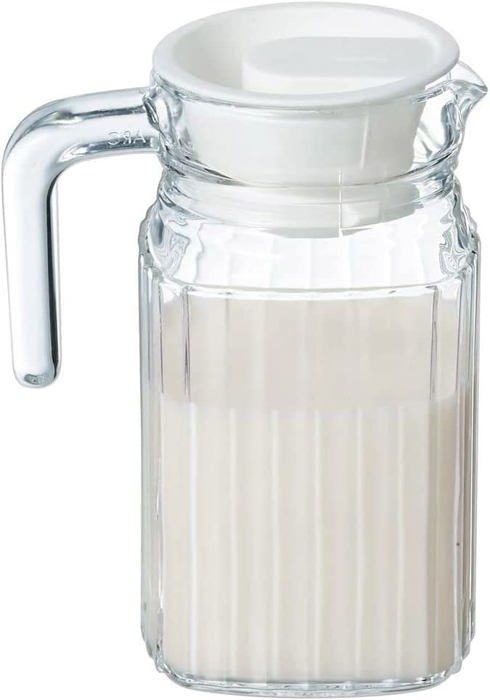 Carafe - mge world - verre solide - 0,6 litre - facile à nettoyer