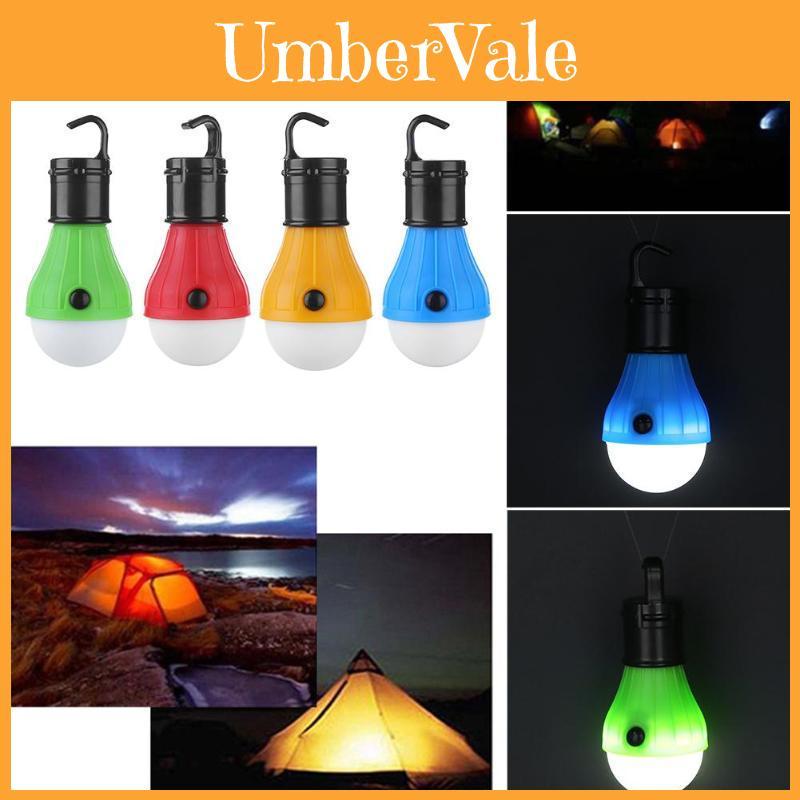 Portable Battery-powered Led Camping Lantern Waterproof Tent Light For Outdoor Adventures