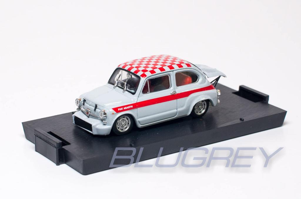 Blum Scale Fiat Abarth 1000 Berlina 1966 BRUMM FIAT ABARTH 1000 BERLINA 1/43
