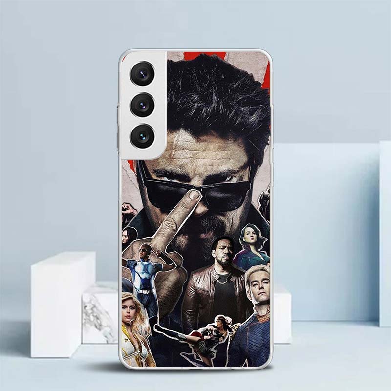 The Boys Homelander TV Soft Cover for Samsung Galaxy S25 Edge S26 S24 S23 Ultra Phone Case S22 S21 Plus S20 FE Print Pattern She
