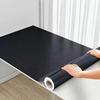 Black Wood Grain Tabletop And Wall Stickers Self-Adhesive Waterproof Table Stickers Wood Grain Texture Furniture Renovation Film
