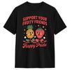 Support Your Fruity Friends Lgbtq Tolerance Rainbow Flag T Shirt Unisexs Classic Tshirts Summer Crew Neck Harajuku Tee Shirt