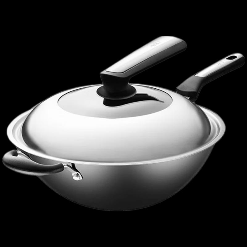 ASD 32cm Refined Iron Wok