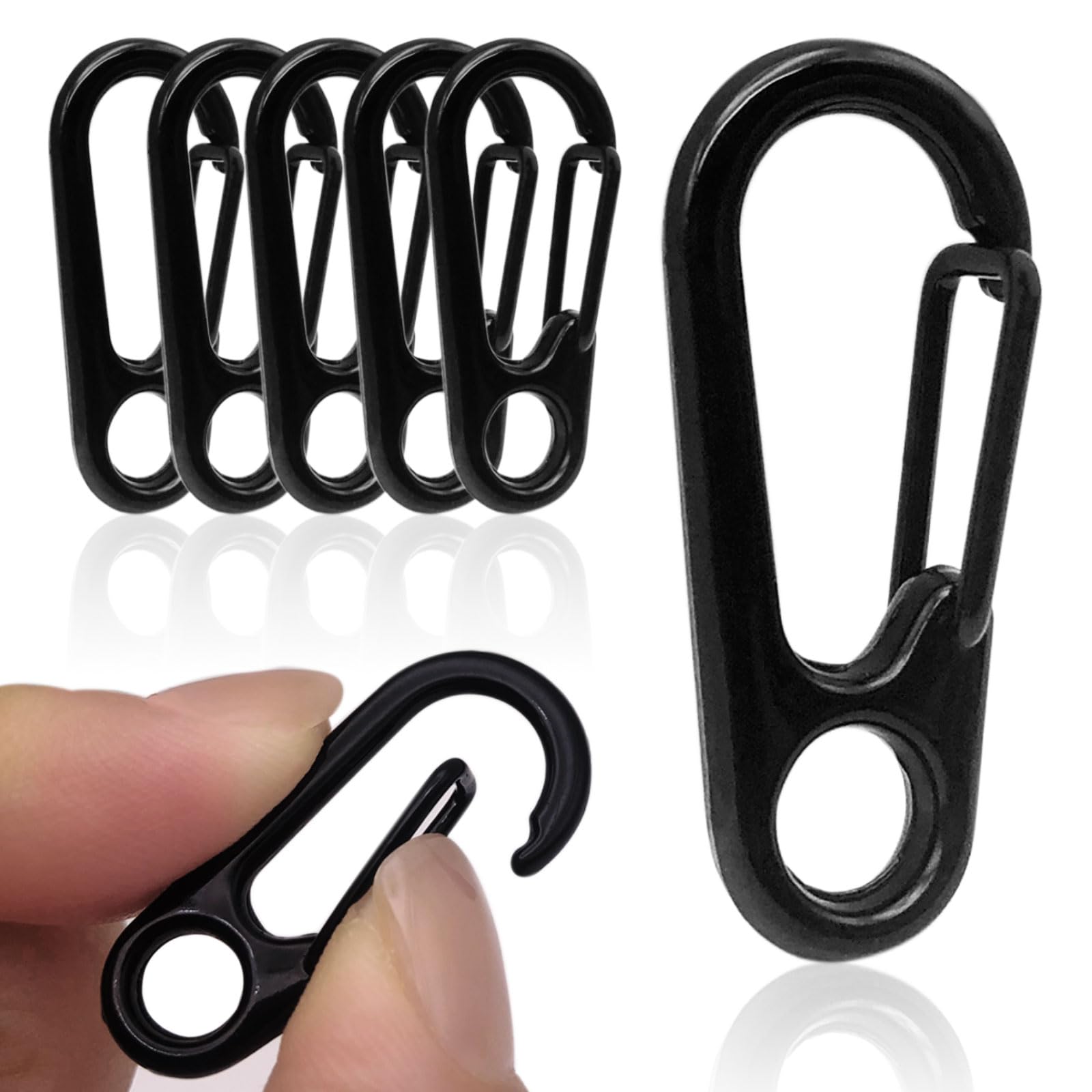 YANGZI Small Carabiner Mini Carabiner Hook Outdoor Hook Snap Alloy small size