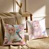 Game Character Idol S-Super S-Sonico Cushion Cover Pillowcase Anti-Dustmite Living Room Sofa Decor Cushion Room