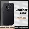 For OPPO A3 5G Case Luxury Magnetic Holder Leather Phone Cases For OPPO A 3 A3 3A 5G Soft Silicone Bumper Shockproof Back Funda
