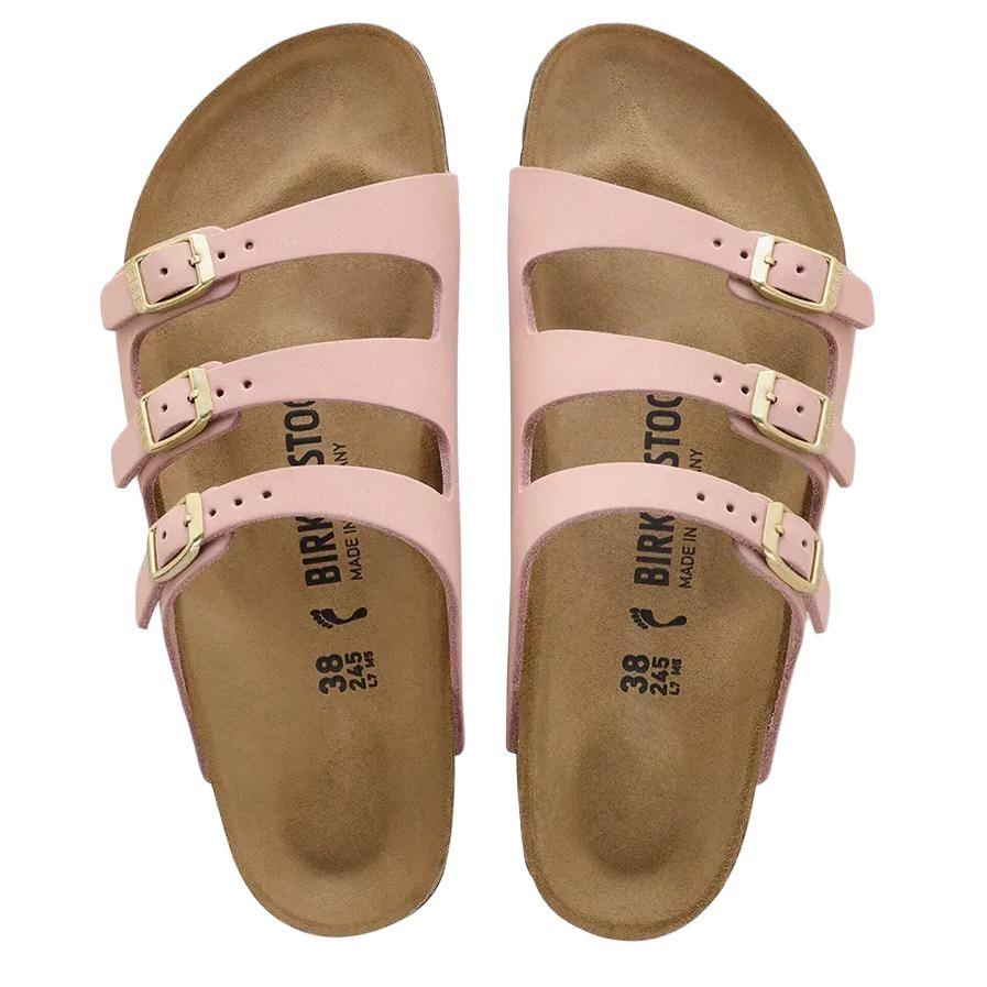 Birkenstock Florida EVA Abrasion Resistant Abrasion Resistant Slide Slippers Women's Pink Narrow 1031813