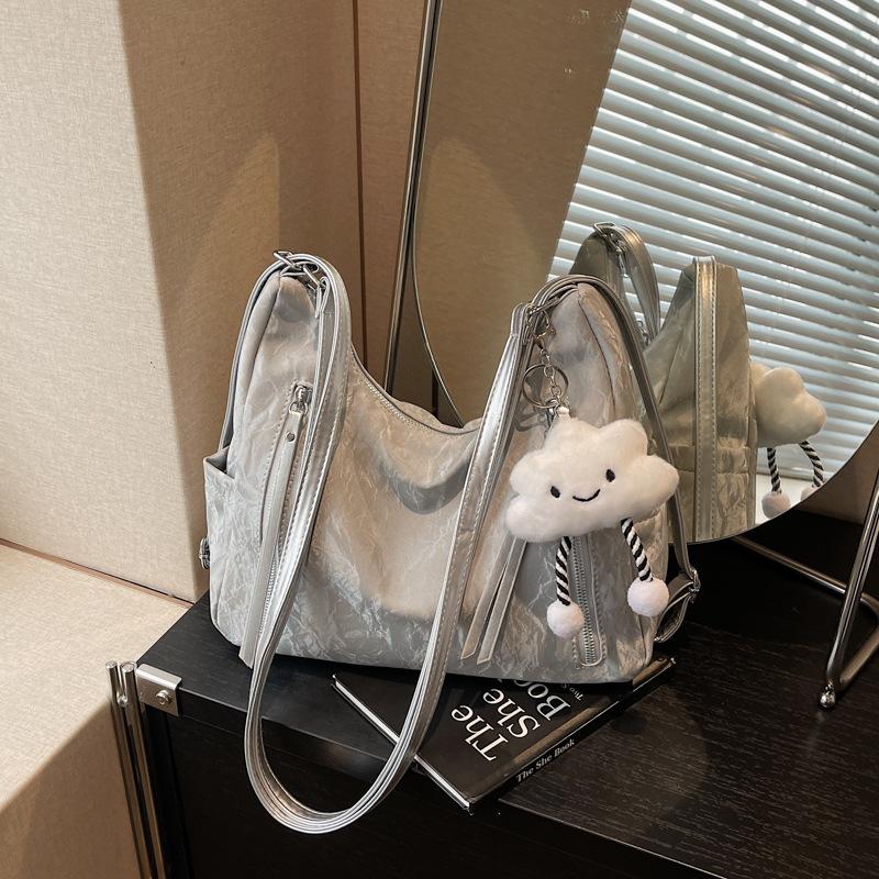 Large-capacity bag women's summer versatile new casual shoulder tote bag niche backpack