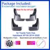 4x Mud Flaps for Toyota Yaris Vios Hatchback XP150 2014~ 2018 Accessories Mudguards Fender Splash Guards Flap Rear
