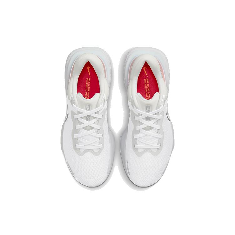 New Nike ZoomX Invincible Run Flyknit White Pure Platinum Chile Red CT2228-102