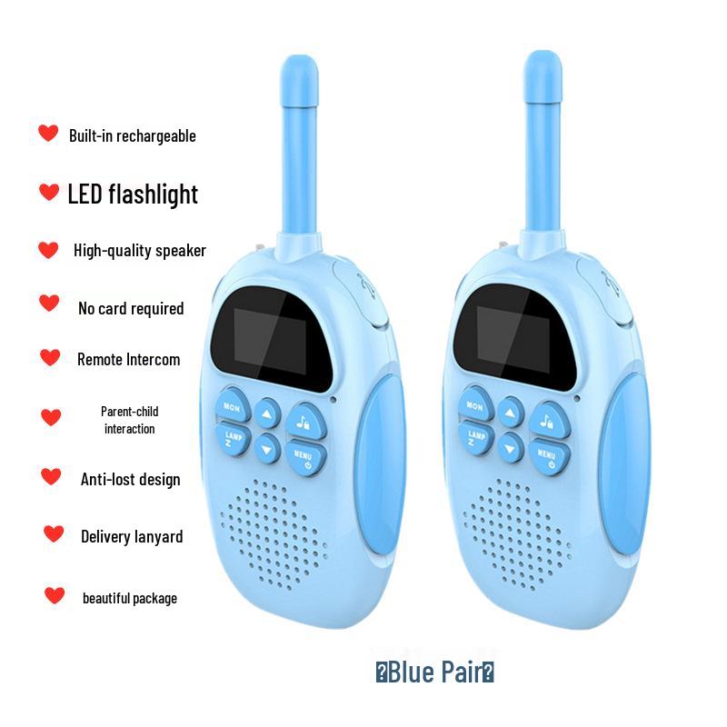 Cross-Border Parent-Child Long-Distance Walkie-Talkie Set - Rechargeable, Wireless, Interactive Toy Gift