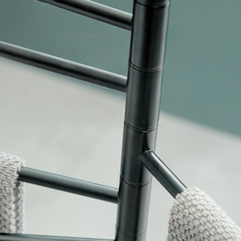 Metal Bathroom Towel Rack Standing Towels Storage Holder Multipurpose Towel Bar Modern Rotating Towels Bars Bathrooms Organizers