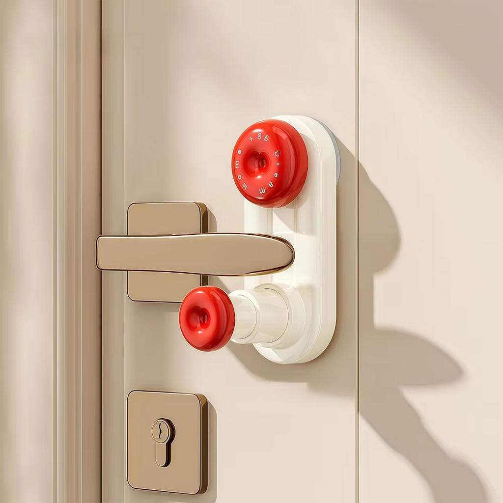 Portable Door Stopper Security Lock for Home Hotel -Theft Door Blocker Women Travel