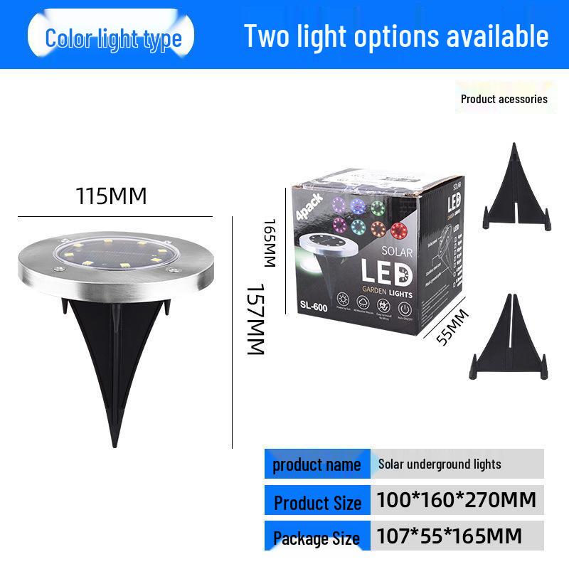 Waterproof Solar LED Lawn Lights for Outdoor Decoration - Super Bright