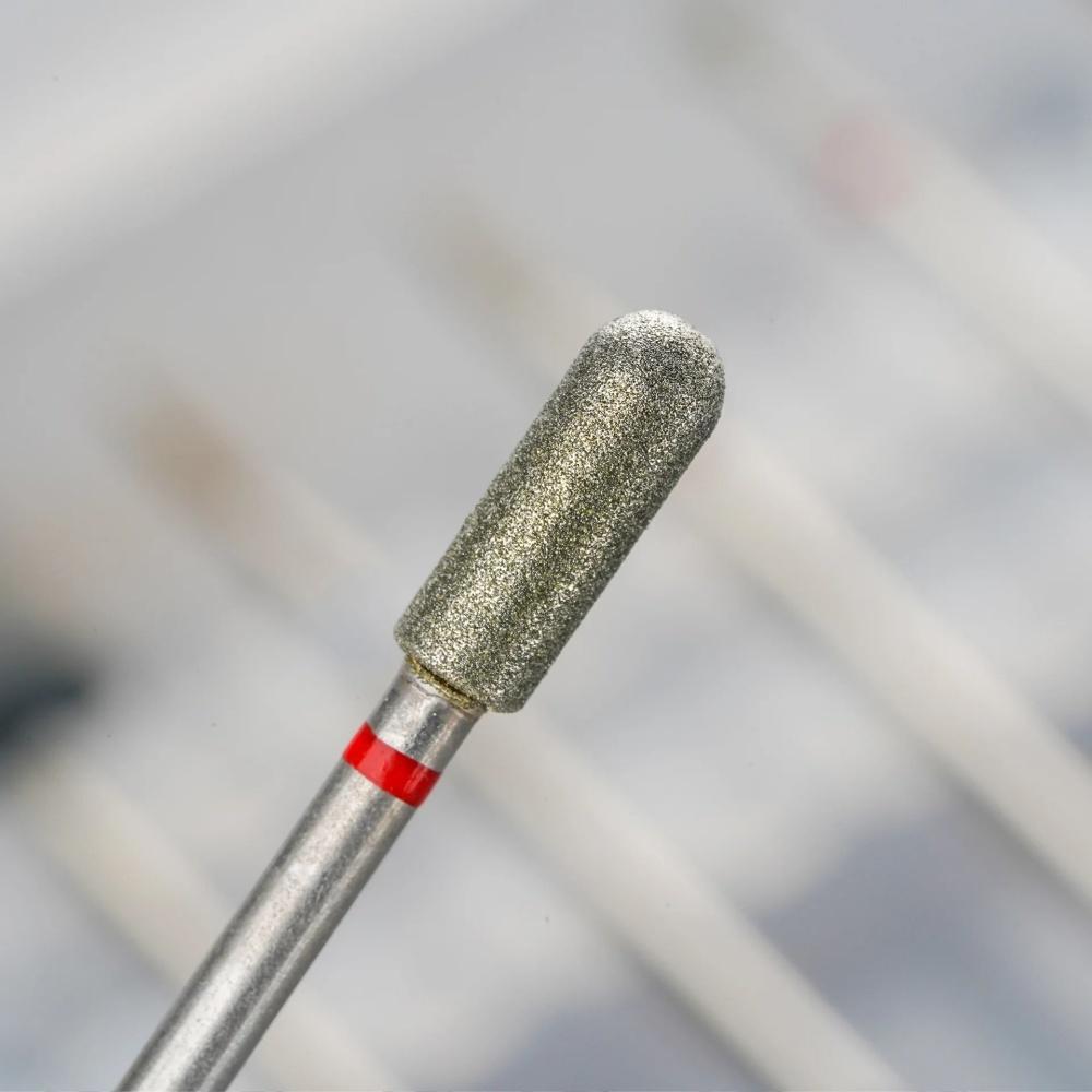 6pcs Diamond Sand Nail Files Drill Cuticle Polishing Bit Nail Grinding Head Electric Manicure Set Professional Nail Art Tools