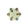 Dog Puzzle Feeder Slow Feeder Bowl for Training, Hexagonal Interactive Pet Bowl, Pet Supplies