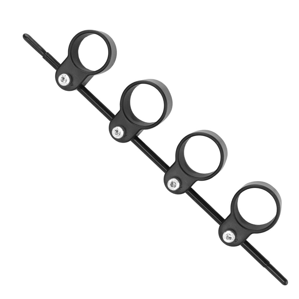 Finger Exerciser Musical Instrument Training Fingertip Stretch Separator Auxiliary ToolBlack Large (Adjustable Span)