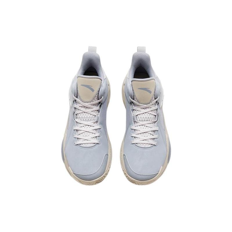 Anta Airspace 4 Fabric Slip Resistant Abrasion Resistant Low Top Basketball Shoes Men's Blue Sneakers 912531608SF-1