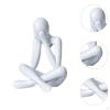 Abstract Figure Sculpture Decorative Figurine Art Crafts Modern Statue Desktop Ornament for Table