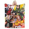 Uma Musume Pretty Derby Blanket Coral Fleece Plush Spring Autumn  Multi-function Soft Throw Blanket for Bedding Car Bedspread