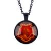 Vintage Harry Potter Gryffindor Schools Badge Pendant Locket Decor Necklace