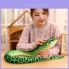 Peluche Realistico di Serpente Grande per Bambini Morbido e Coccoloso 120cm Riempito di Cotone PP