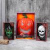 Halloween Kürbis Türklingel Spukhaus Gruselige Elektrische Türklingel Skelett Kostüm Requisiten Party Dekoration Artikel