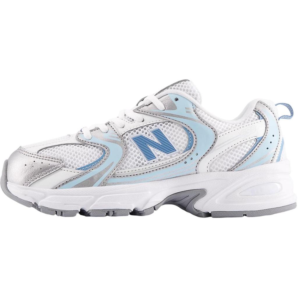 New Balance 530 Big Kid Silver Blue Kids Sneakers White Sea-Salt Still-Water GR530ED