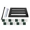 With Mounting Tape Pedalboard Holder Black Portable Pedalboard  Guitar Practice