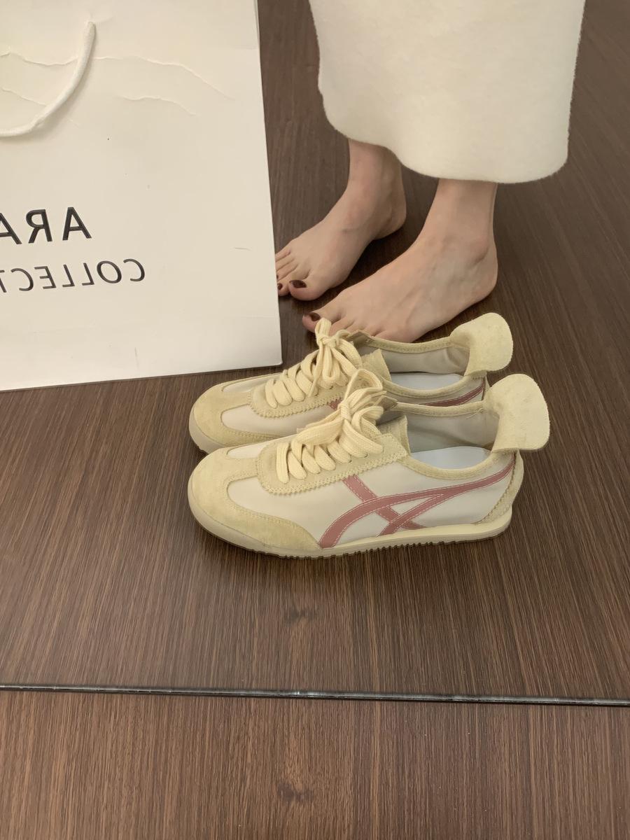 

Xieyiren inner height increase silk color matching step heel Forrest Gump shoes 2025 new straps casual sports moral training shoes women 39