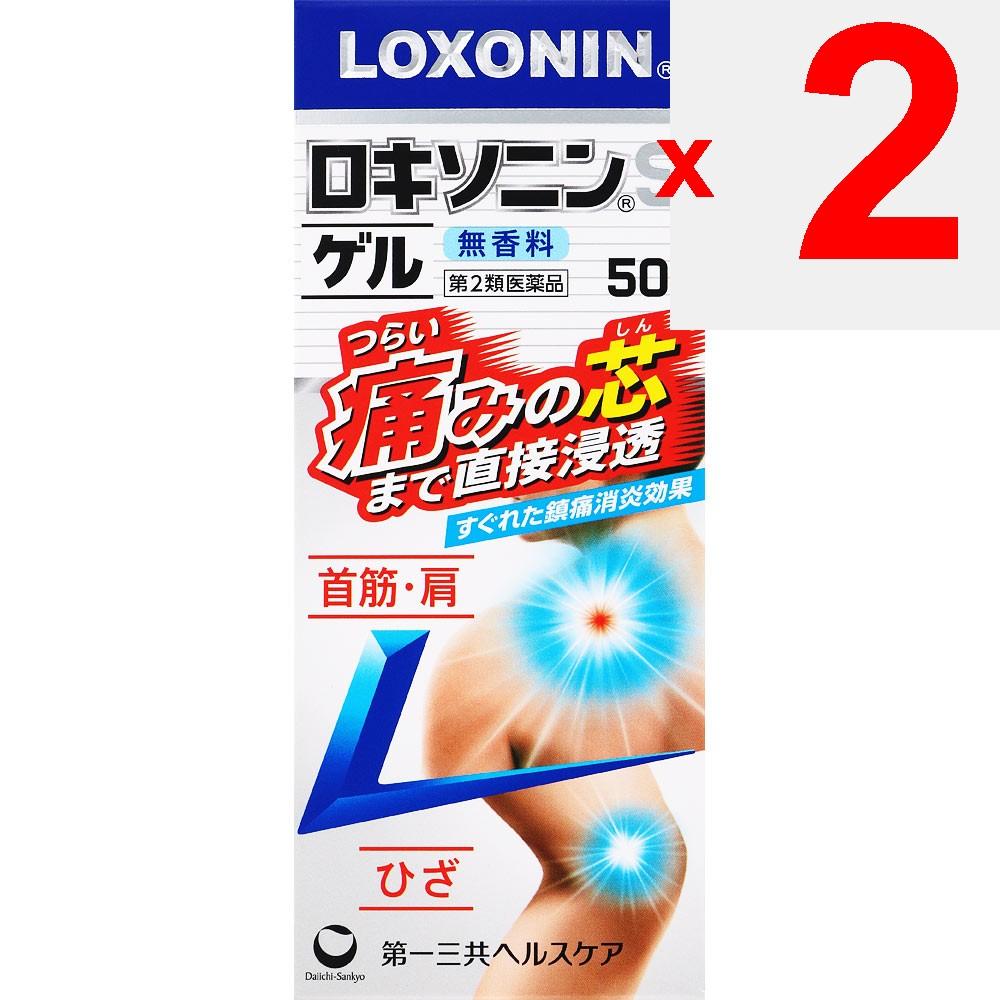 Daiichi Sankyo Healthcare Loxonin S Gel 50g Cream Gel Topical Agents Indications: Lower Back Pain, Shoulder Pain Associated with Stiff Shoulders, Join