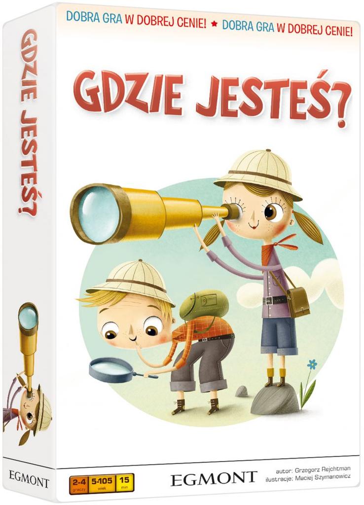 Gdzie Jesteś? Gra Dla Spostrzegawczych Egmont Dobra Gra W Dobrej Cenie