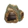 Wood Trunk Aquarium Ornament Simulation Resin Fish Tank Artificial Tree Hole Ornament for Aquascaping L