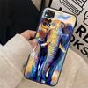 Elephant Theme Print Cover For Xiaomi Redmi Note 13 9 10 11 12 14 Pro 10S 11S 12S Case For Redmi 12C 13C 14C 10C