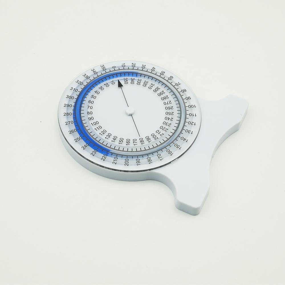 Bubble Inclinometer for Physical Therapy PT Inclinometer for Range of Motion (ROM) Measurements for Students and синий