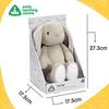 Early Learning Center Fluffy Animal Gray Bunny (Gift Box) Doll Baby Toy Toddler Gift Baby Shower Gift 200793 Authentic