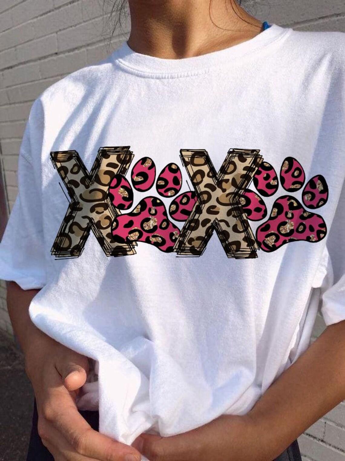 Xoxo Valentines Printed Tshirts Women Unisexga Graphic ONeck Tops Harajuku Valentines Day Tee FeUnisex Clothing Fashion Top S