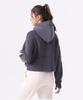 Women's Casual Cotton Zipper Hoodie - Autumn/Winter Yoga & Fitness Wear