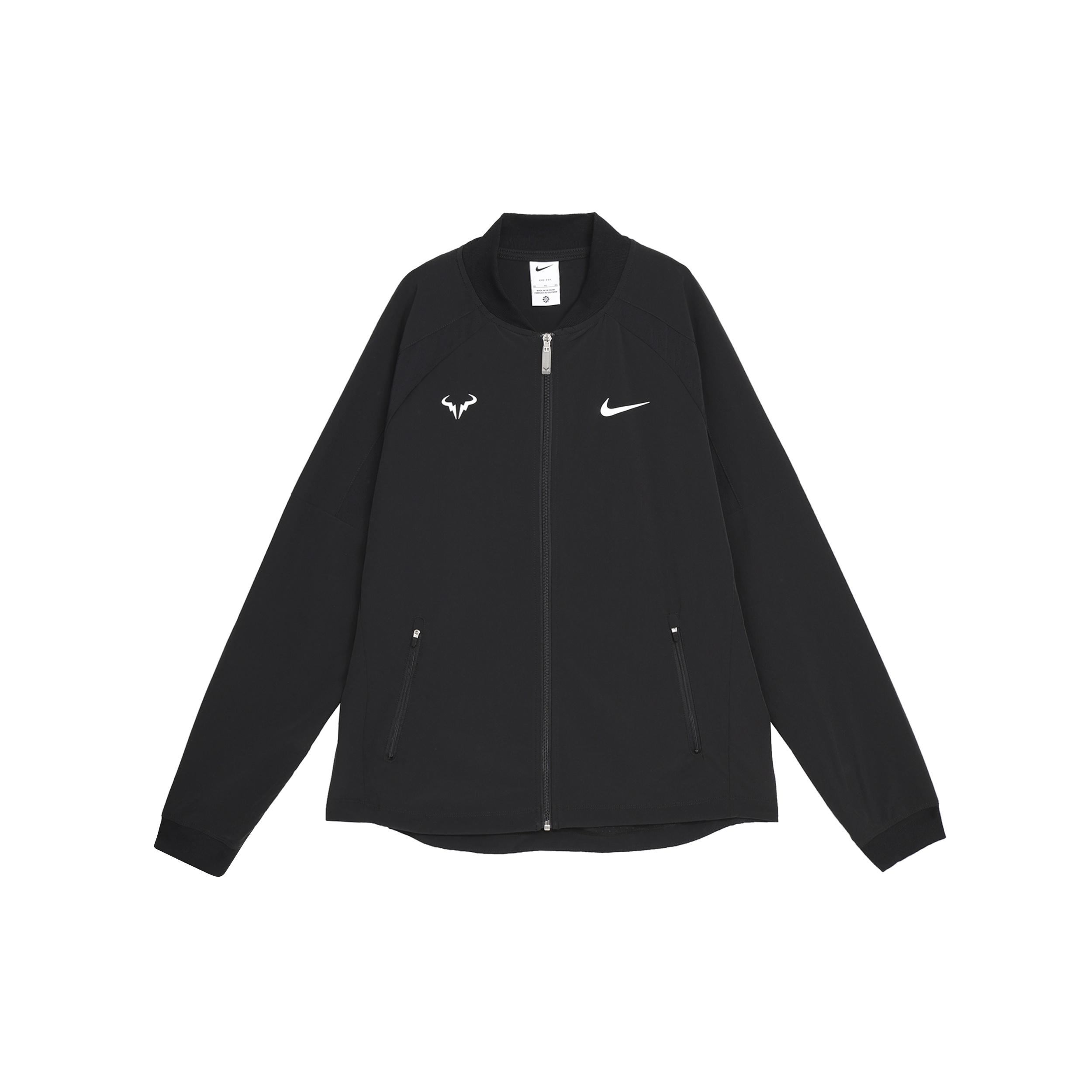 Nike Dri-Fit Rafa Tennis Jacket Black Men s DV2886-010 S