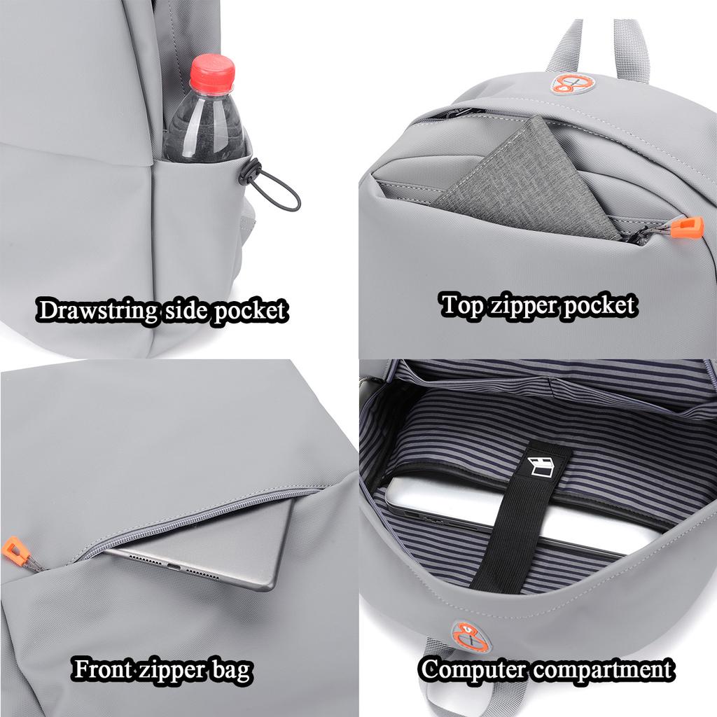 New Men's Business Backpack With Large Capacity, Simple And Waterproof Travel Backpack, Computer Backpack, Student Backpack