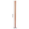 Premium Rose Gold Square Chopsticks (3-Pair Set)