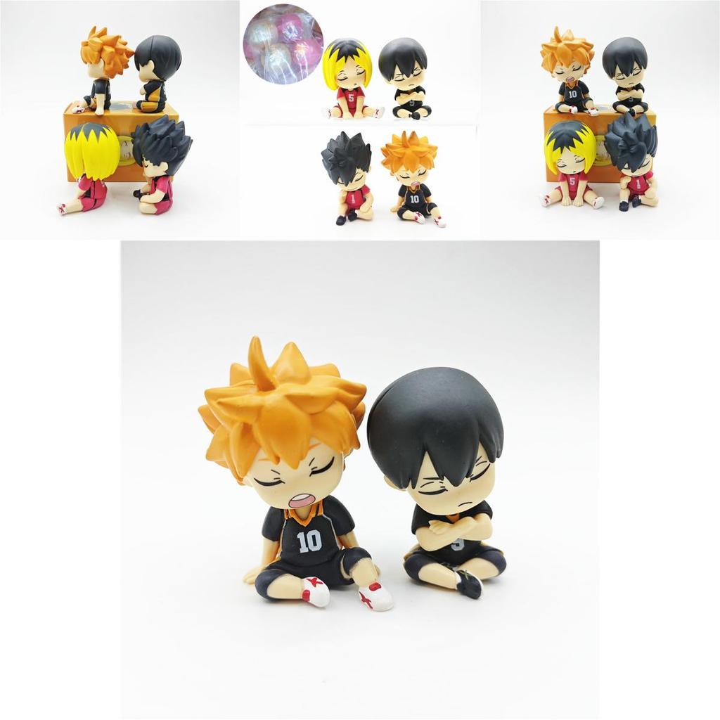Fun Haikyuu Shoyo Hinata Pvc Sleep Series Toy Model Great For Display Or Collecting